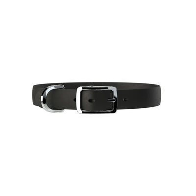 Black dog collar