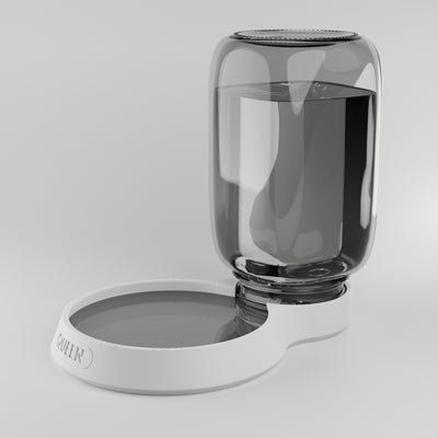 Water dispenser in white