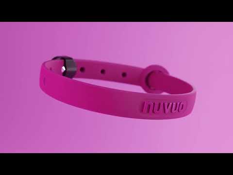 NUVUQ Mini - Lightweight Dog Collar - Raspberry Pink