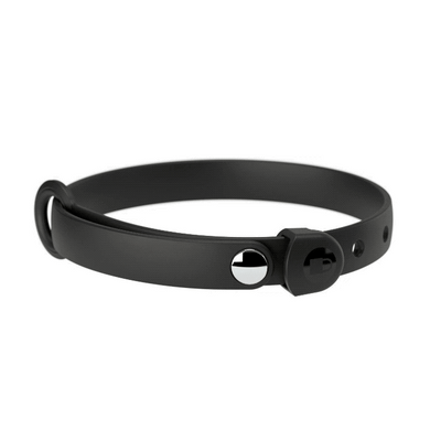 NUVUQ Mini - Lightweight Dog Collar - Black Pepper