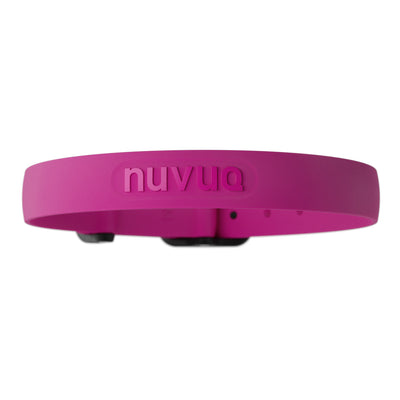 NUVUQ - Collier imperméable et ultraléger pour chien - Rose framboise